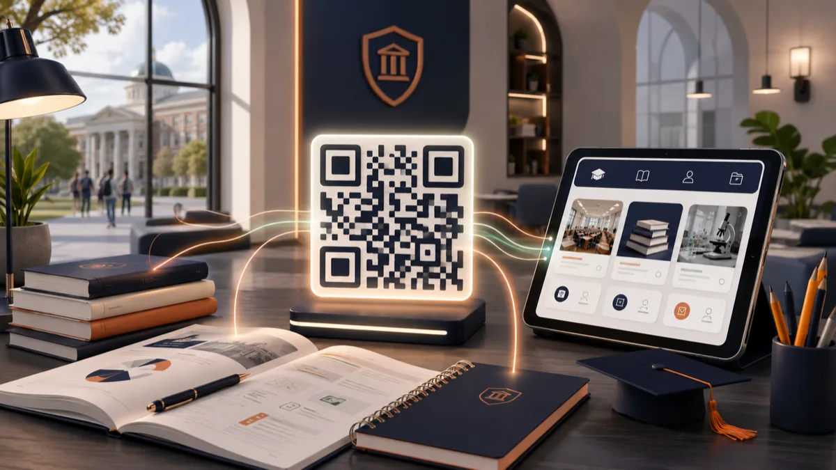 Eğitim Kurumları İçin QR İçerik Katmanı